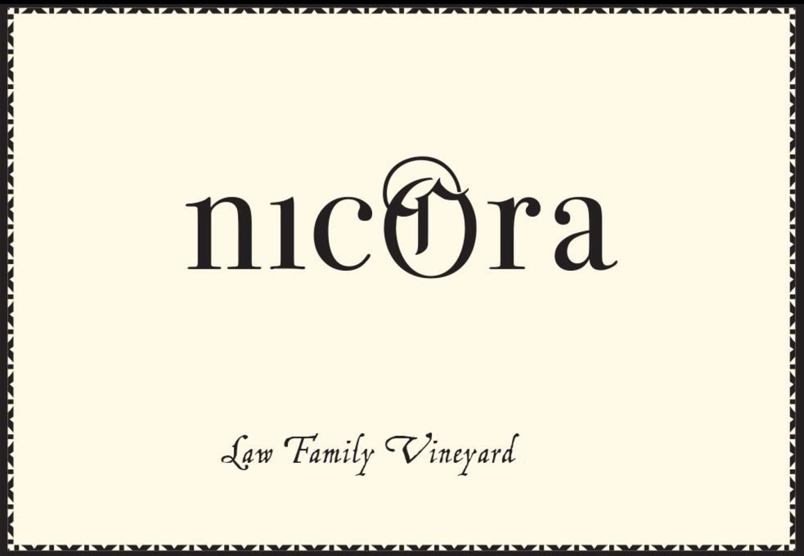 Nicora Law Vineyard 2013 Front Label