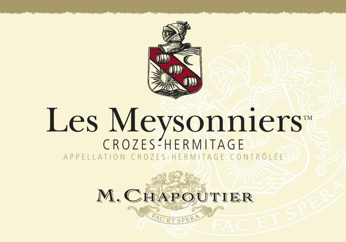 M. Chapoutier Crozes-Hermitage Les Meysonniers 2013 Front Label