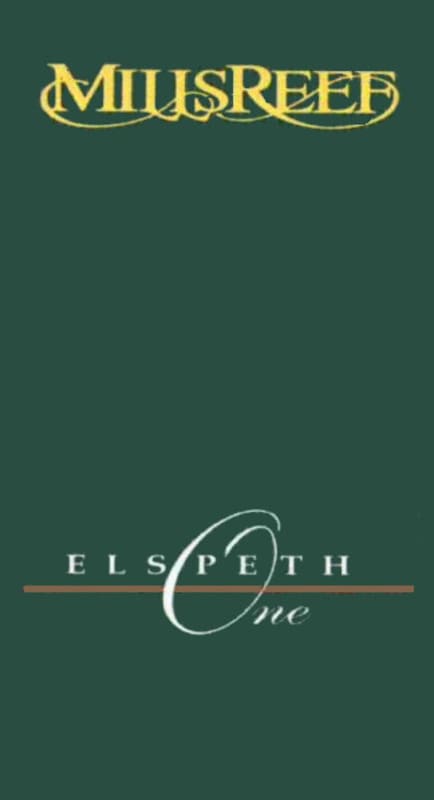 Mills Reef Hawkes Bay Elspeth One 2013 Front Label