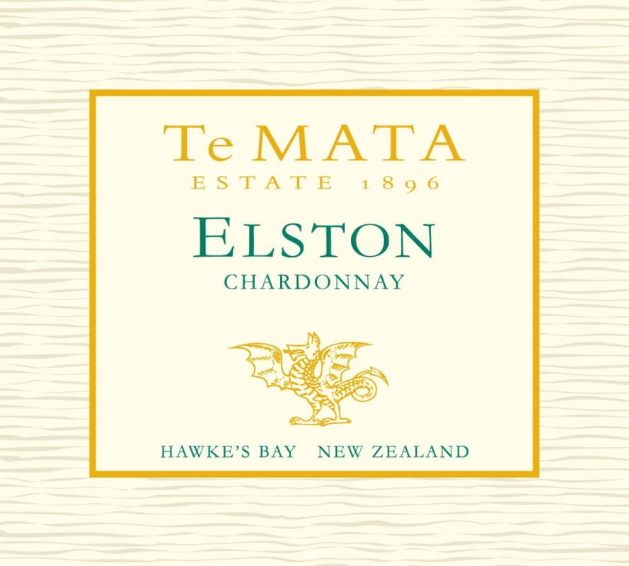 Te Mata Elston Chardonnay 2013 Front Label