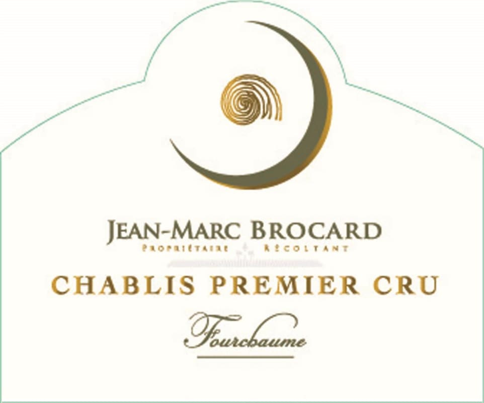 Brocard Chablis Fourchaume Premier Cru 2013 Front Label