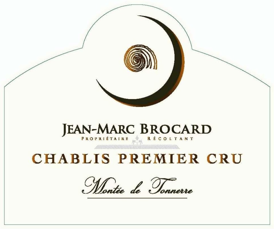 Brocard Chablis Montee de Tonnerre Premier Cru 2013 Front Label