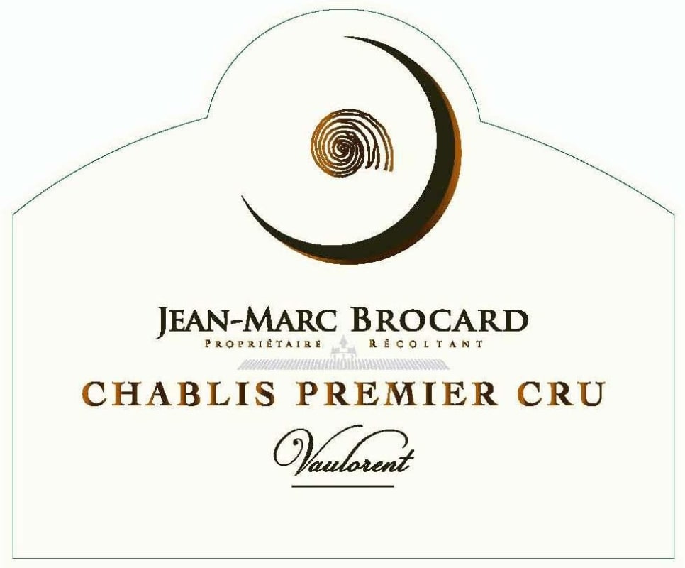 Brocard Chablis Vaulorent Premier Cru 2013 Front Label