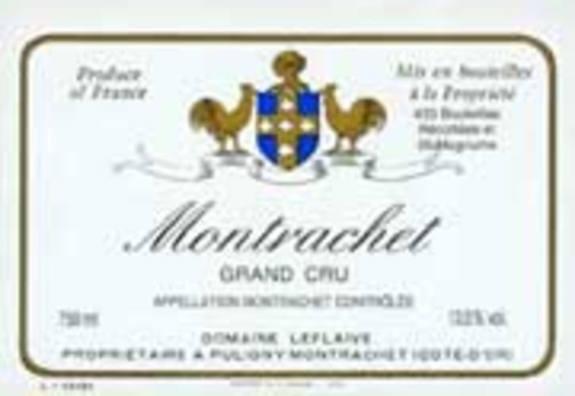 Domaine Leflaive Meursault 1999 Front Label