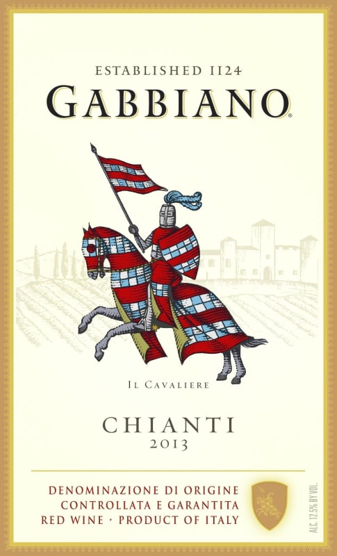Gabbiano Chianti 2013 Front Label