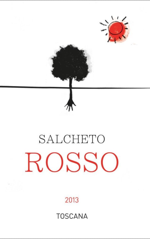 Salcheto Rosso di Montepulciano 2013 Front Label