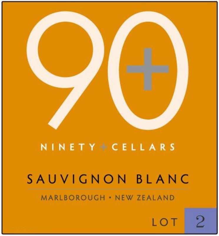Ninety Plus Cellars Lot 2 Sauvignon Blanc 2015 Front Label