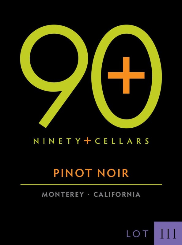 Ninety Plus Cellars Lot 111 Pinot Noir 2014 Front Label