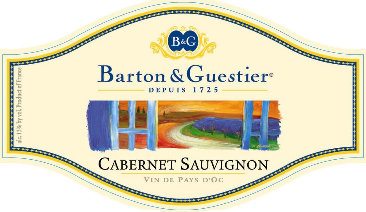 Barton & Guestier Cabernet Sauvignon 2013 Front Label