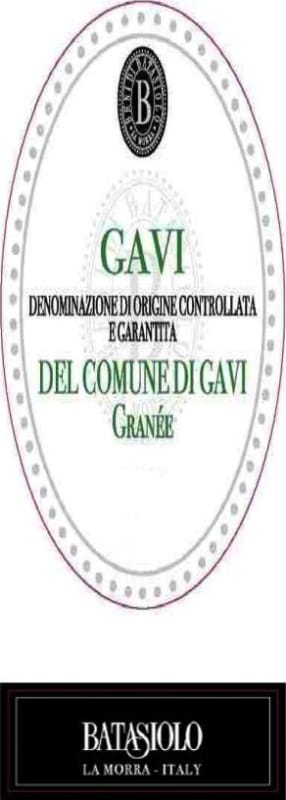 Beni di Batasiolo Gavi di Gavi Granee 2013 Front Label