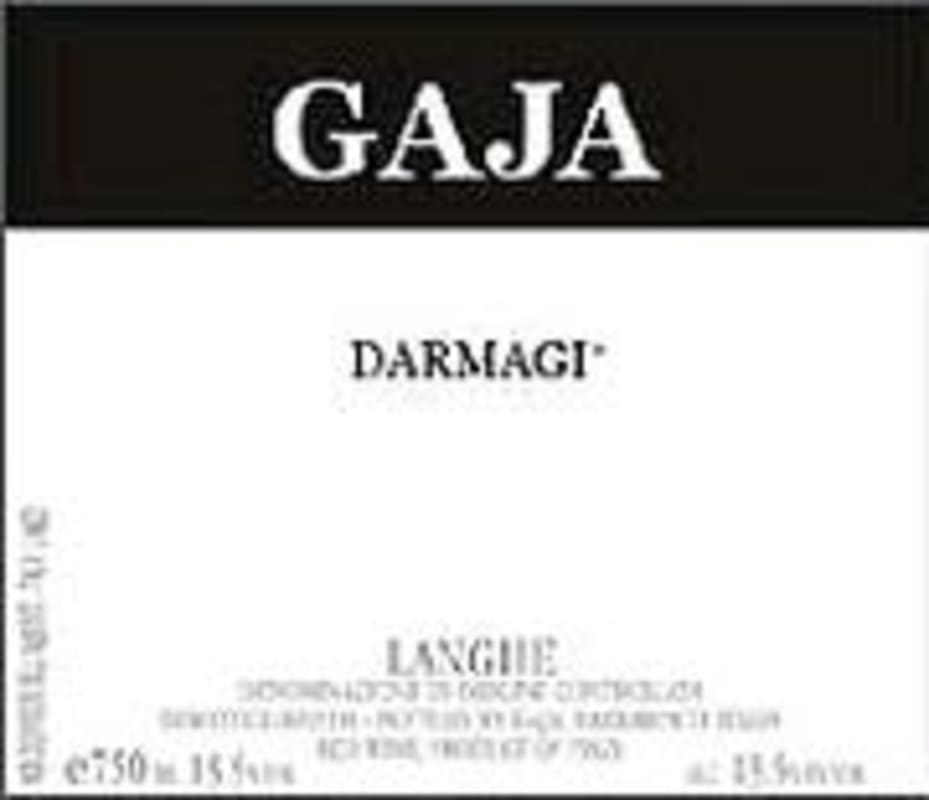 Gaja Darmagi 1997 Front Label