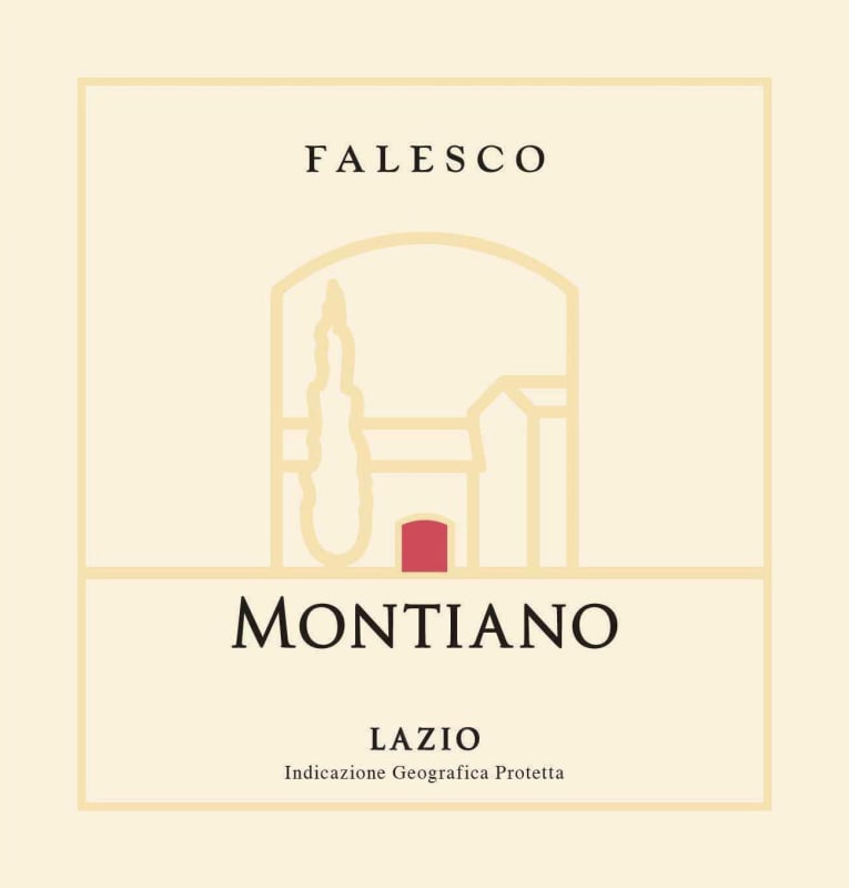 Falesco Montiano 2013 Front Label