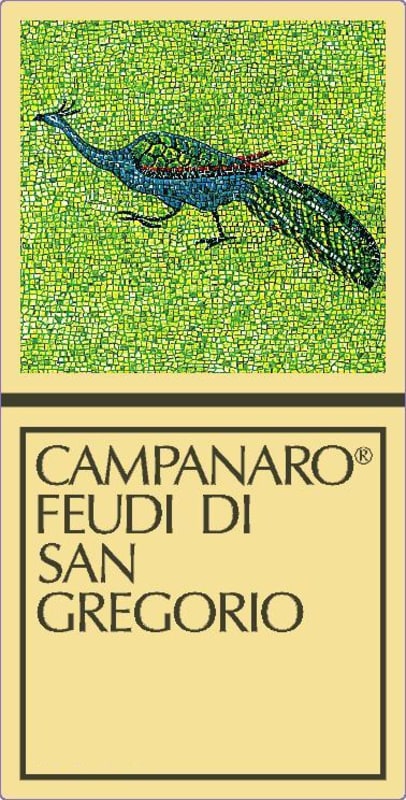 Feudi di San Gregorio Campanaro Bianco 2013 Front Label