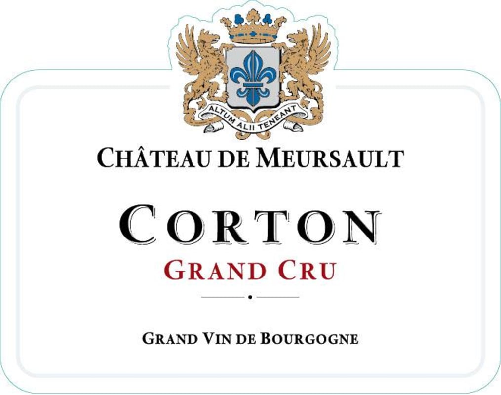 Chateau de Meursault Corton Grand Cru 2013 Front Label
