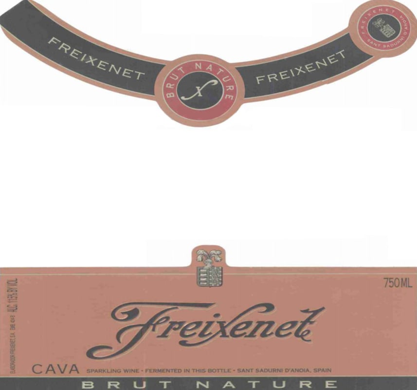 Freixenet Natura Brut 2013 Front Label