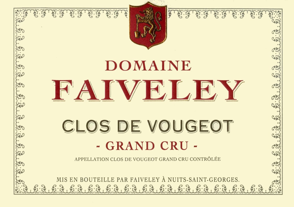 Faiveley Clos de Vougeot Grand Cru 2013 Front Label