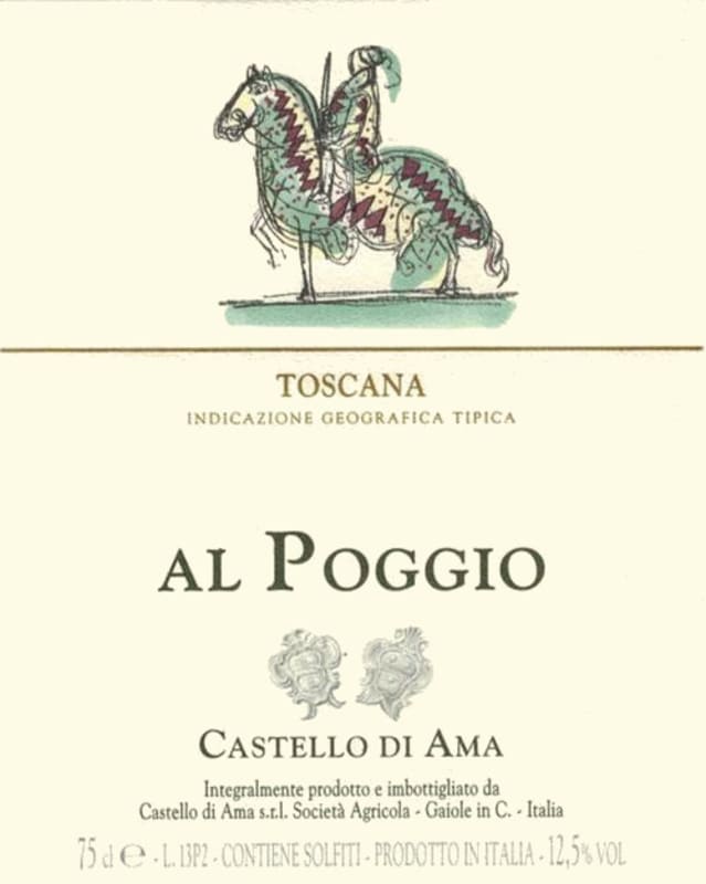 Castello di Ama Al Poggio 2013 Front Label
