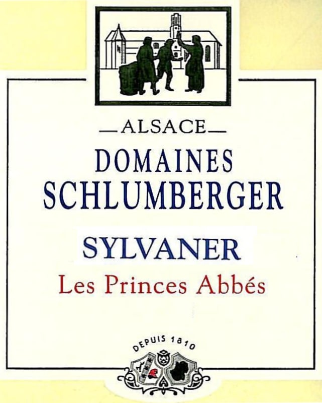 Domaines Schlumberger Sylvaner 2013 Front Label