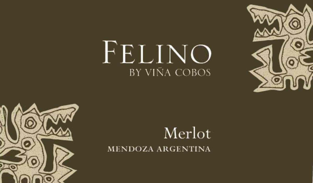 Vina Cobos Felino Merlot 2013 Front Label