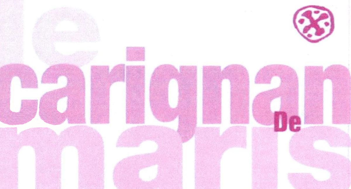 Chateau Maris Le Carignan de Maris 2013 Front Label