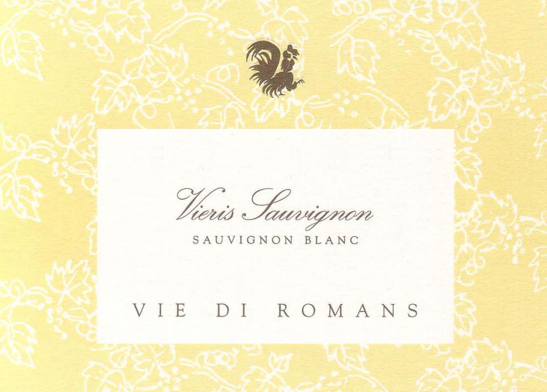 Vie di Romans Vieris Sauvignon Sauvignon Blanc 2013 Front Label