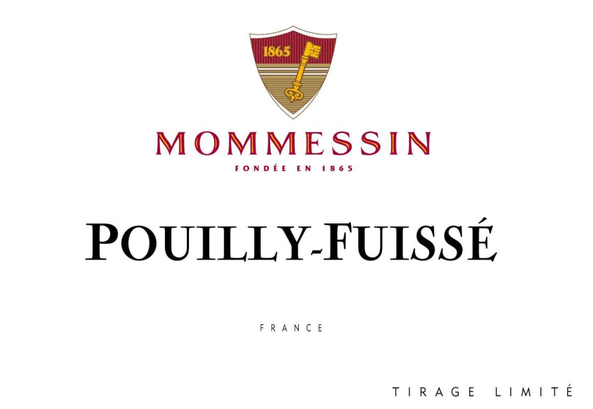 Mommessin Pouilly-Fuisse 2013 Front Label