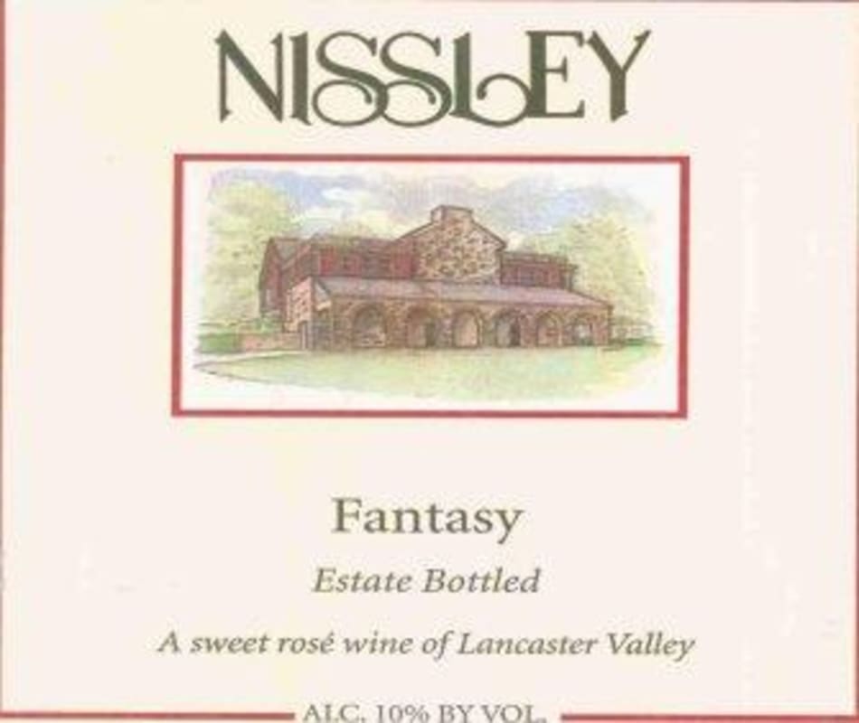 Nissley Vineyards & Winery Estate Fantasy 2004 Front Label