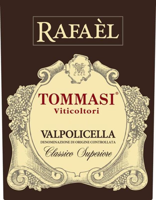 Tommasi Valpolicella Classico Superiore Rafael 2013 Front Label