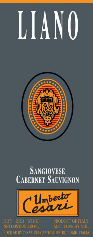 Cesari, U Liano 2013 Front Label