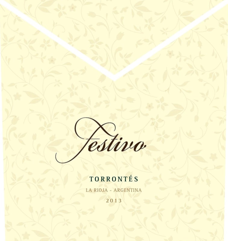 Bodega Monteviejo Festivo Torrontes 2013 Front Label