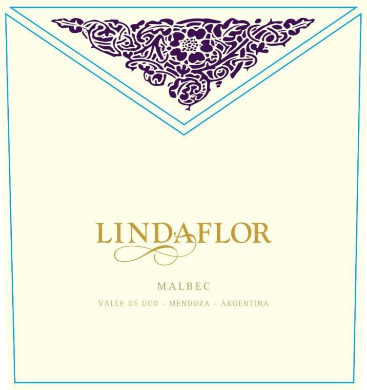 Bodega Monteviejo Lindaflor Malbec 2013 Front Label