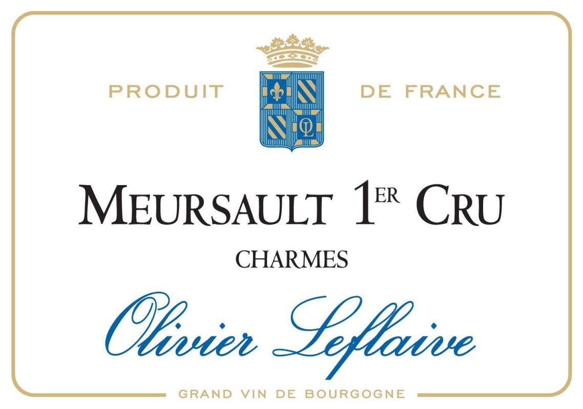 Olivier Leflaive Meursault Charmes Premier Cru 2013 Front Label