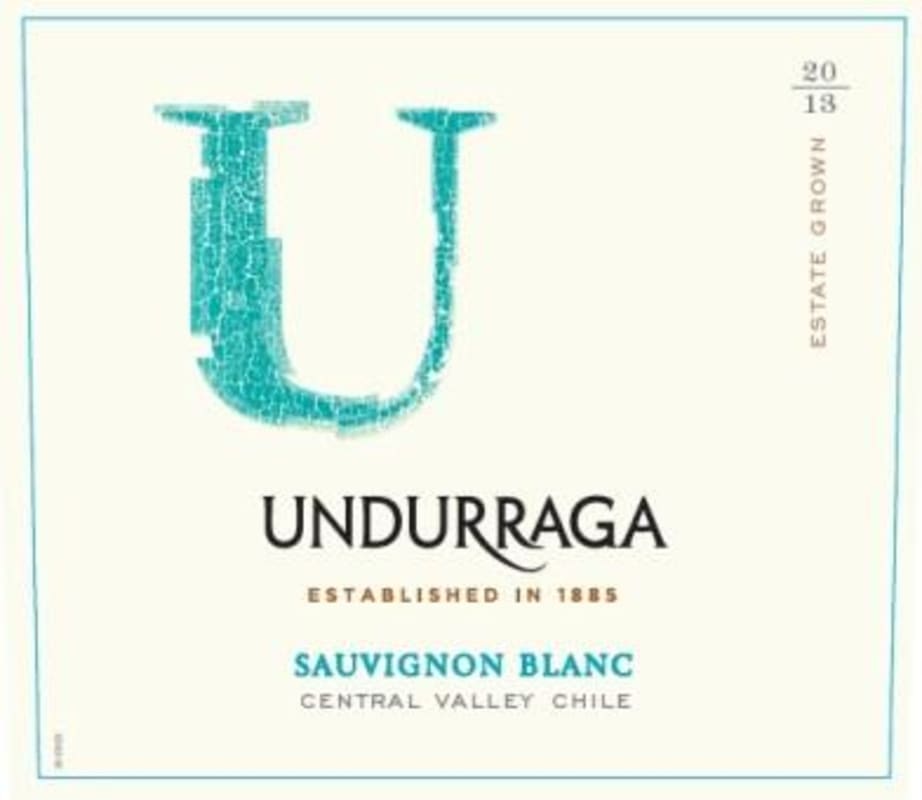 Undurraga Sauvignon Blanc 2013 Front Label
