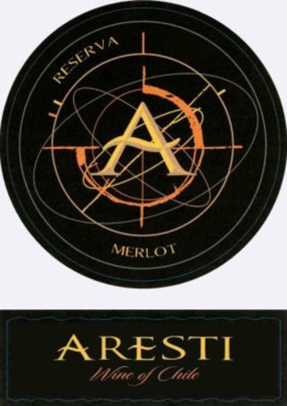 Aresti Reserve Merlot 2013 Front Label