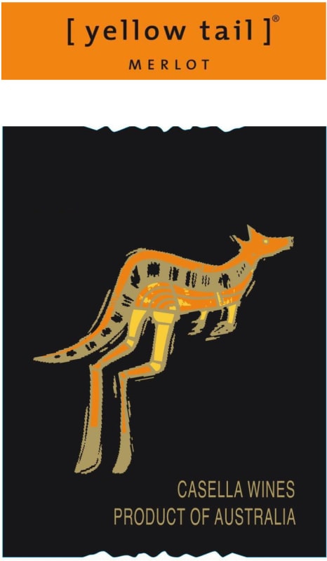 Yellow Tail Merlot 2013 Front Label