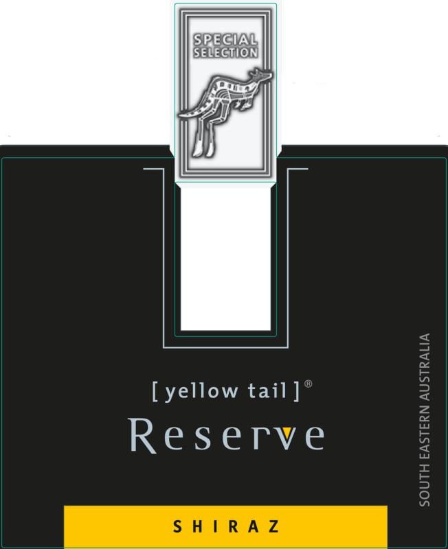 Yellow Tail The Reserve Shiraz 2013 Front Label