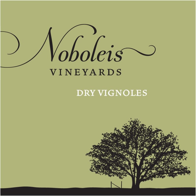 Noboleis Vineyards and Winery Dry Vignoles 2015 Front Label
