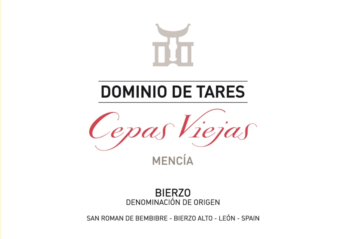 Dominio de Tares Cepas Viejas Mencia 2013 Front Label