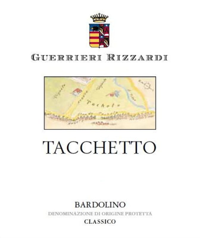 Rizzardi Bardolino Tacchetto 2013 Front Label