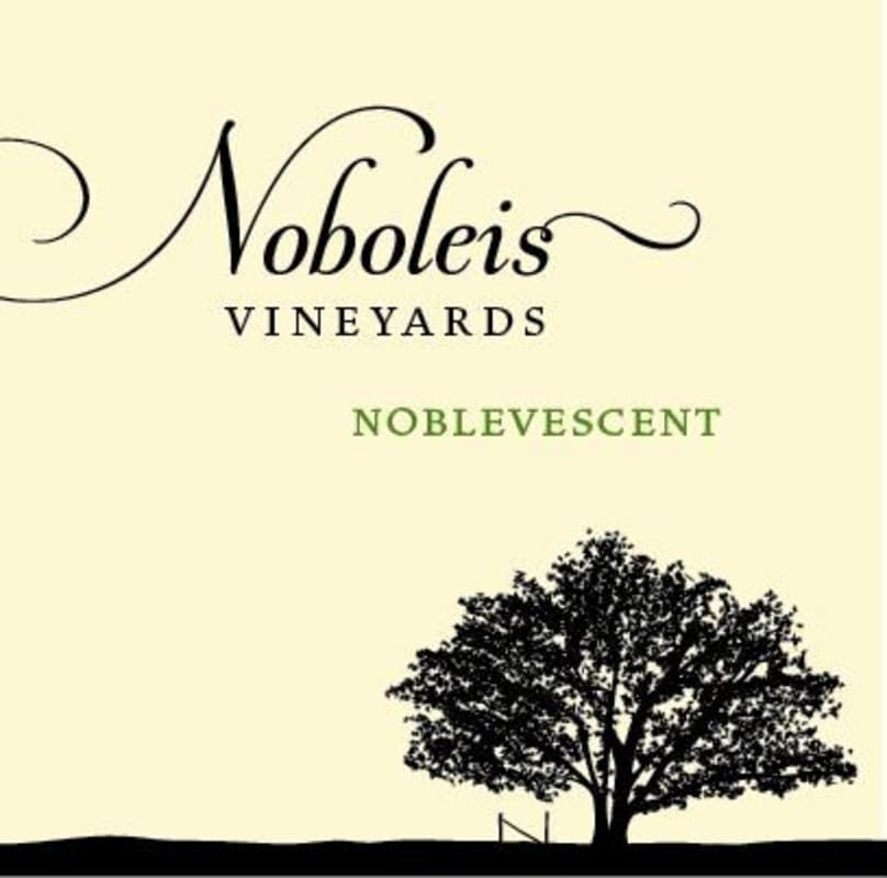 Noboleis Vineyards and Winery Noblevescent Sparkling Vignoles 2014 Front Label