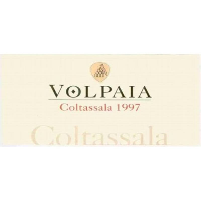 Castello di Volpaia Coltassala 1997 Front Label
