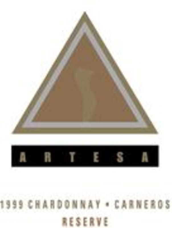 Artesa Reserve Chardonnay 1999 Front Label