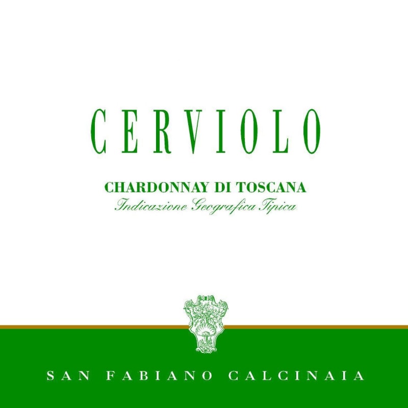 San Fabiano Calcinaia Cerviolo Chardonnay 2013 Front Label