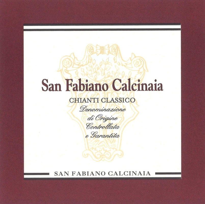 San Fabiano Calcinaia Chianti Classico 2013 Front Label