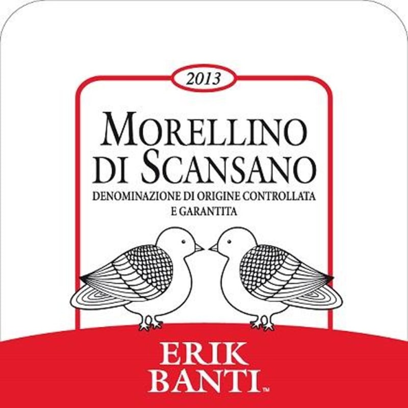 Banti Morellino di Scansano 2013 Front Label
