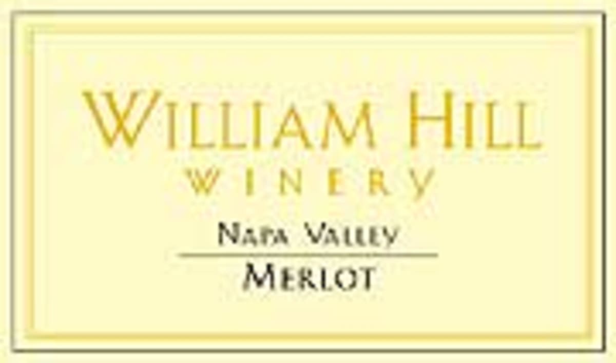 William Hill Napa Valley Merlot 1999 Front Label