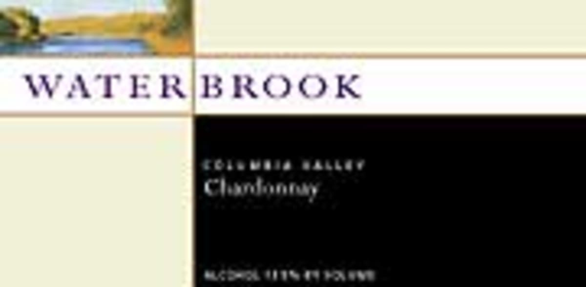Waterbrook Chardonnay 2001 Front Label