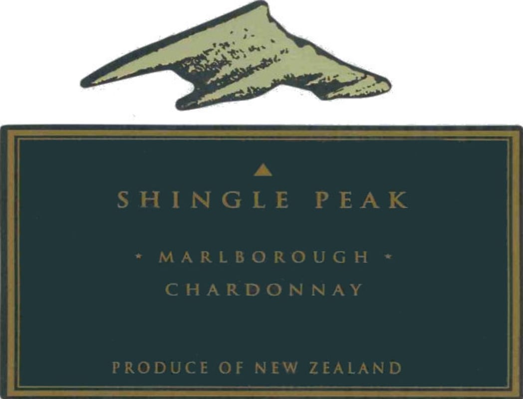 Shingle Peak Chardonnay 2013 Front Label