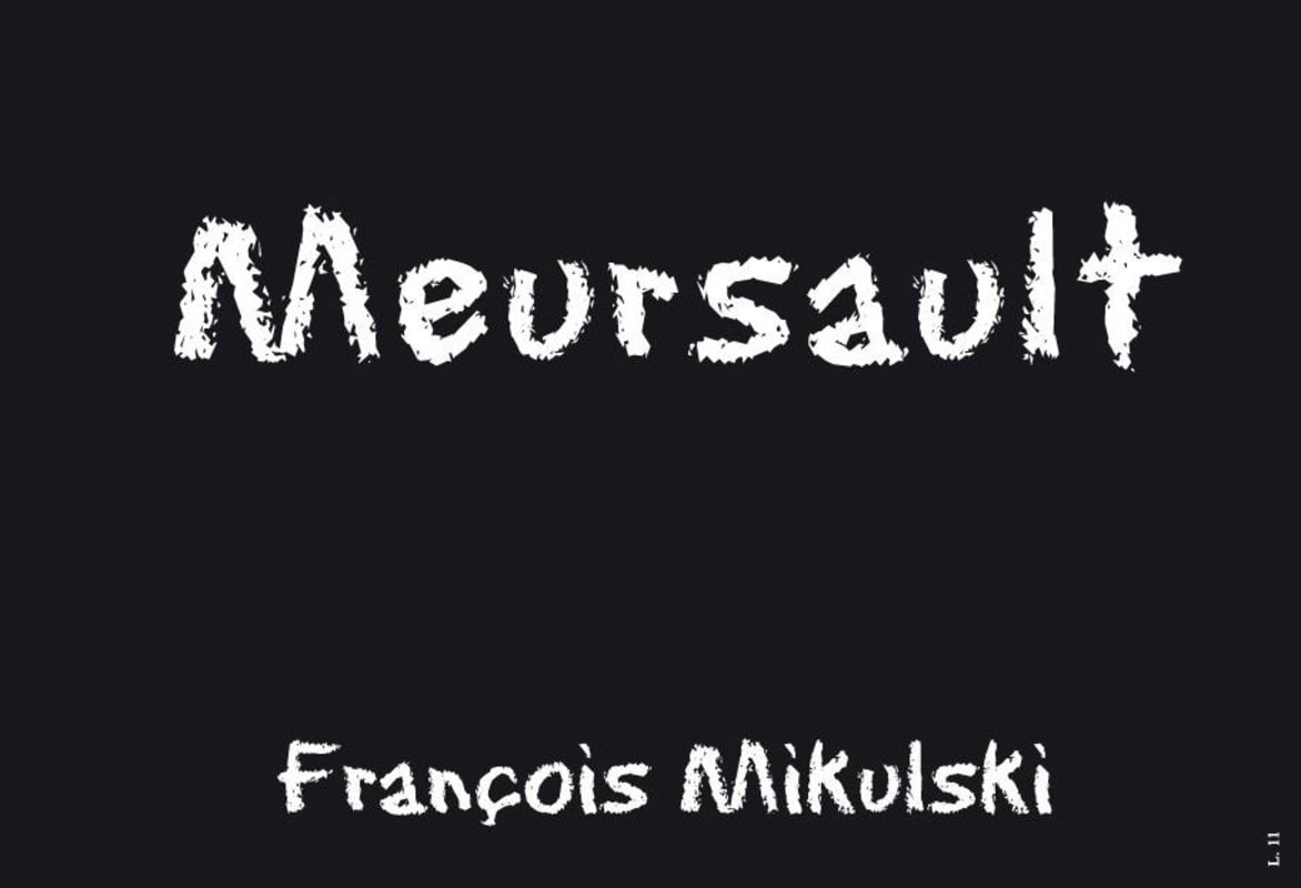 Domaine Francois Mikulski Meursault 2013 Front Label