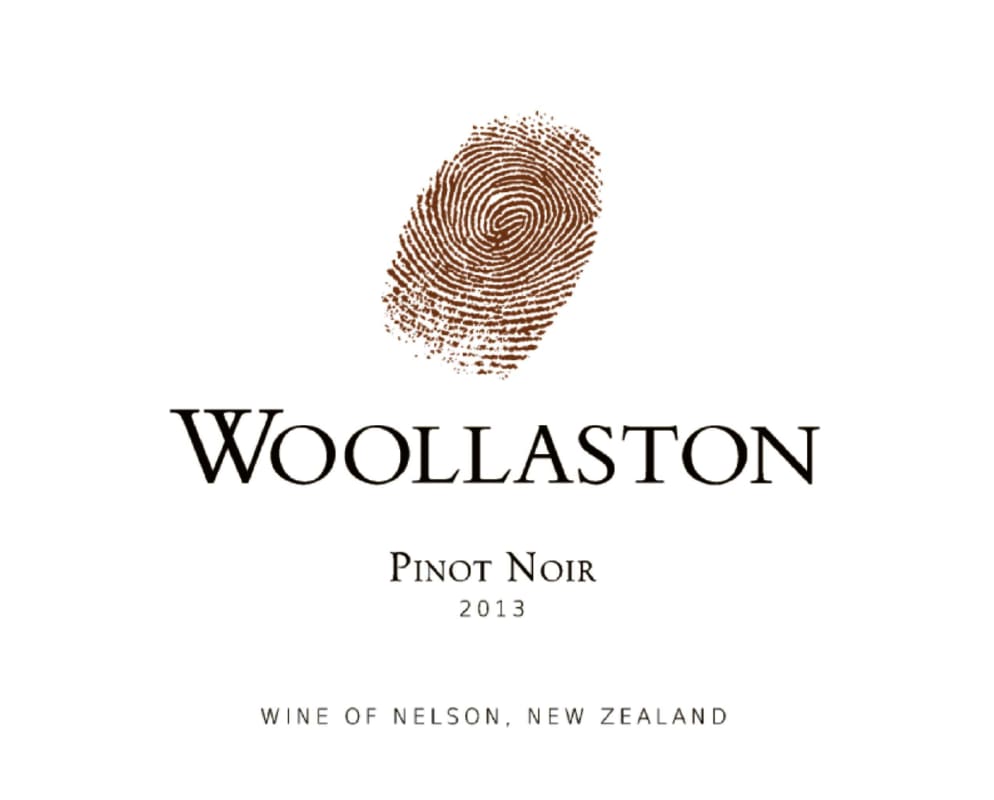 Woollaston Pinot Noir 2013 Front Label